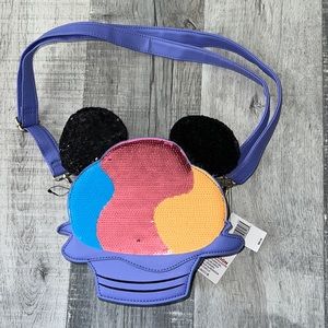 NWT Disney x Loungefly Aulani Mickey Shave Ice Crossbody